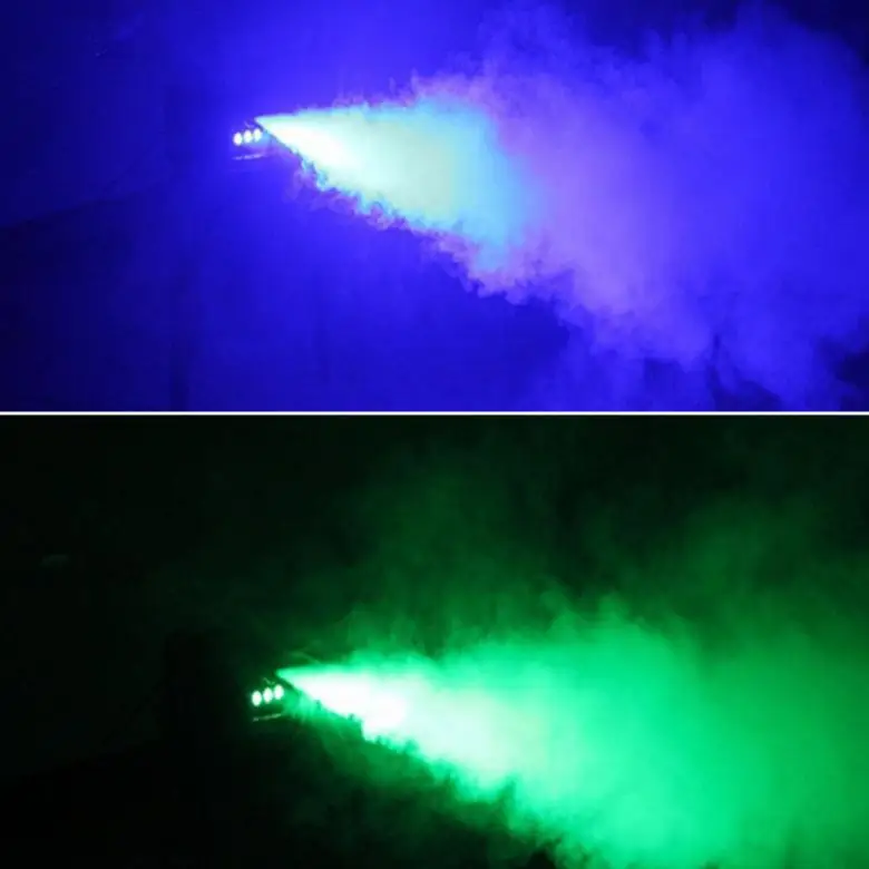 

Wireless Remote Control LED 500W Fog Smoke Machine Remote RGB color Smoke ejector LED Disco DJ Party Stage Light Smoke Thrower