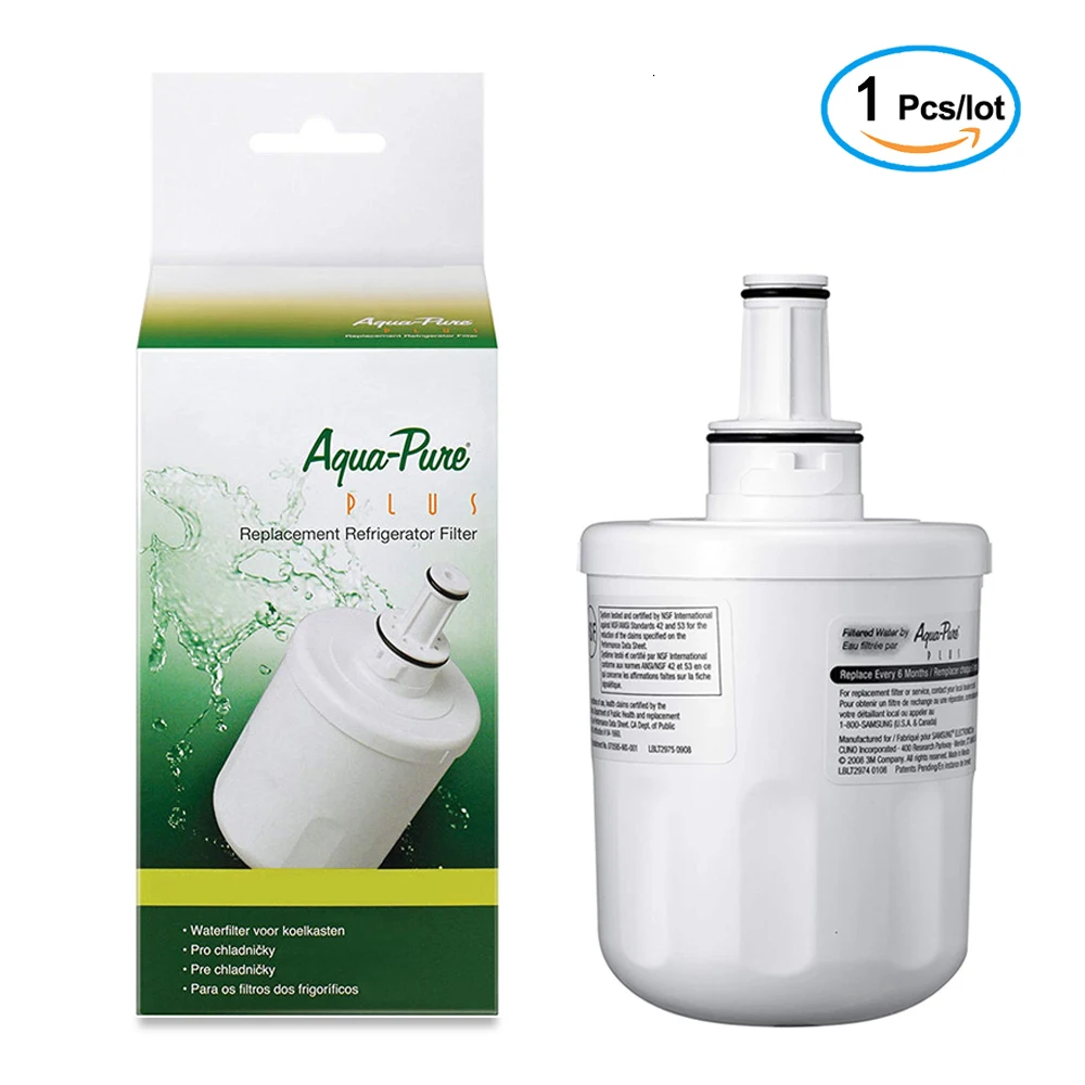 

Товары Samsung DA29-00003FDA29-00003A-DA29-00003B Фильтр для воды для холодильника Aqua-Pure Plus, 1 упаковка