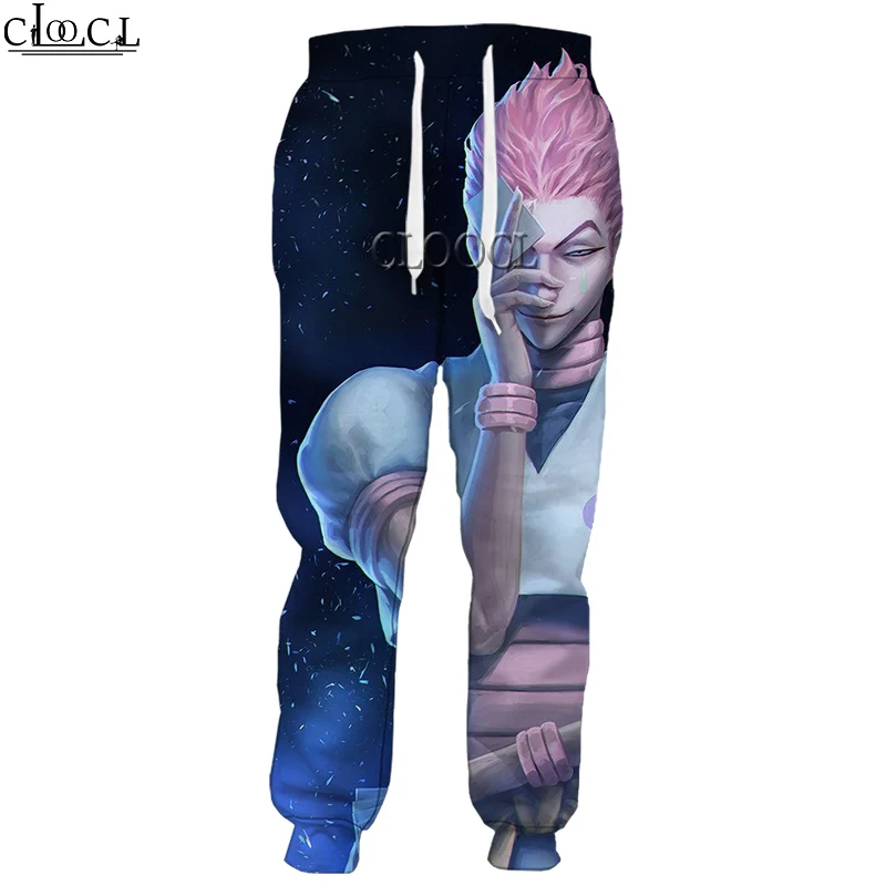 

HX Japanese Anime Hunter X Hunter Fashion Trousers 3D Printed Unisex Funny Casual Trousers Spring Autumn Streetwear Sweatpants