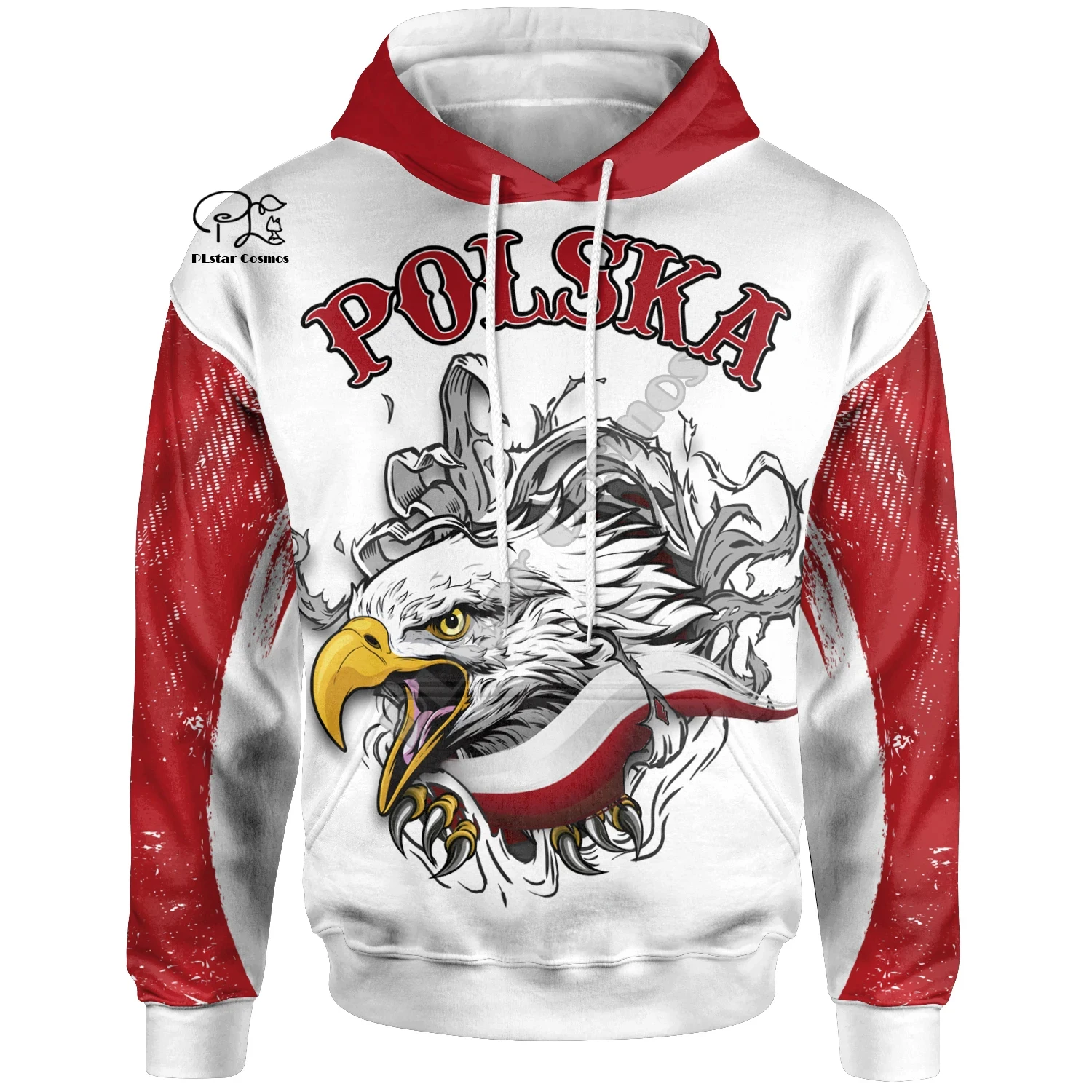 

PLstar Cosmos 3DPrint Newfashion National Culture Poland Country Tattoos Harajuku Streetwear Funny Unisex Zip/Hoodies Style-1