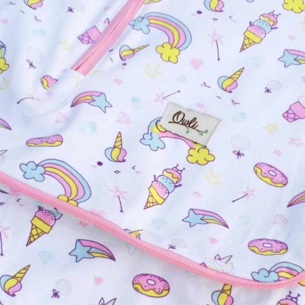 

Owli Sleeping Guru Rainbow Swaddle / Sleeping Bag 0.3 TOG
