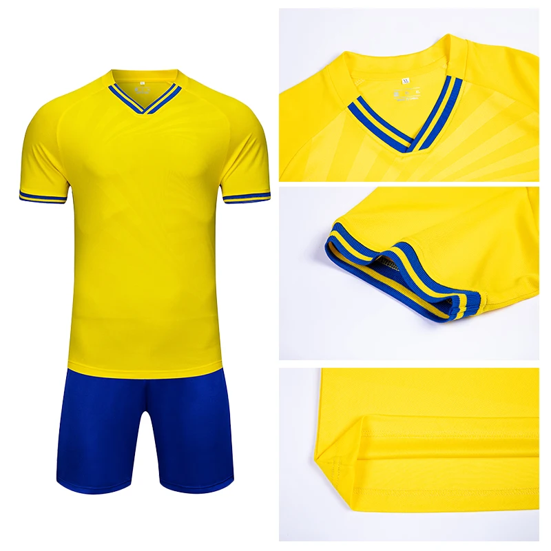 2021 Men Kids Adult Uniform set Soccer Jersey Set Football Shirts Training Uniforms Kit | Sets