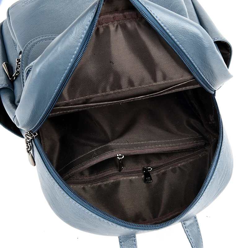 Фабра женский рюкзак для девочек Mochila Feminina повседневный кожаный на плечо сумка