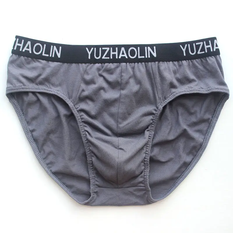 5PCS / LOT Cotton Mens Underwear Random Color Men's Underpants Comfortable Sexy Men's Briefs Breathable Plus Size Men Panties