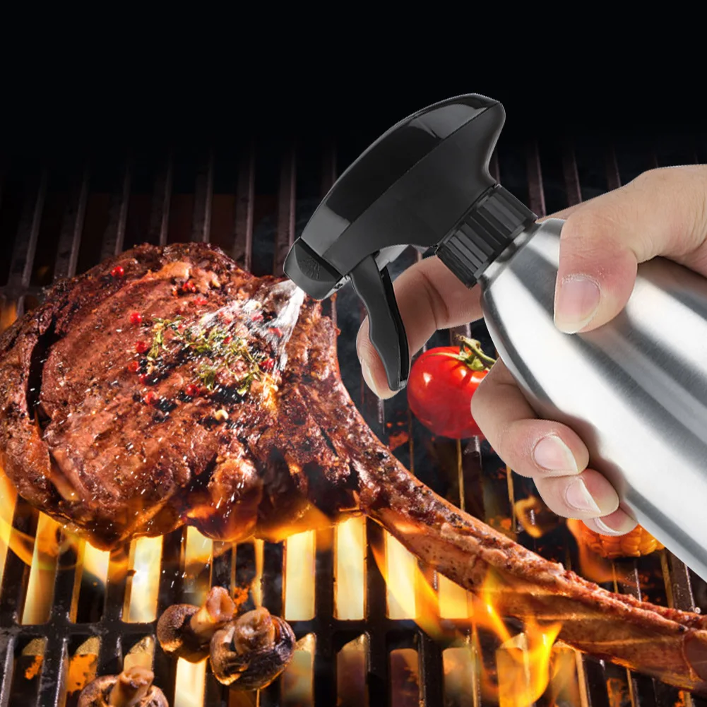 Портативный кухонный распылитель масла для барбекю из нержавеющей стали