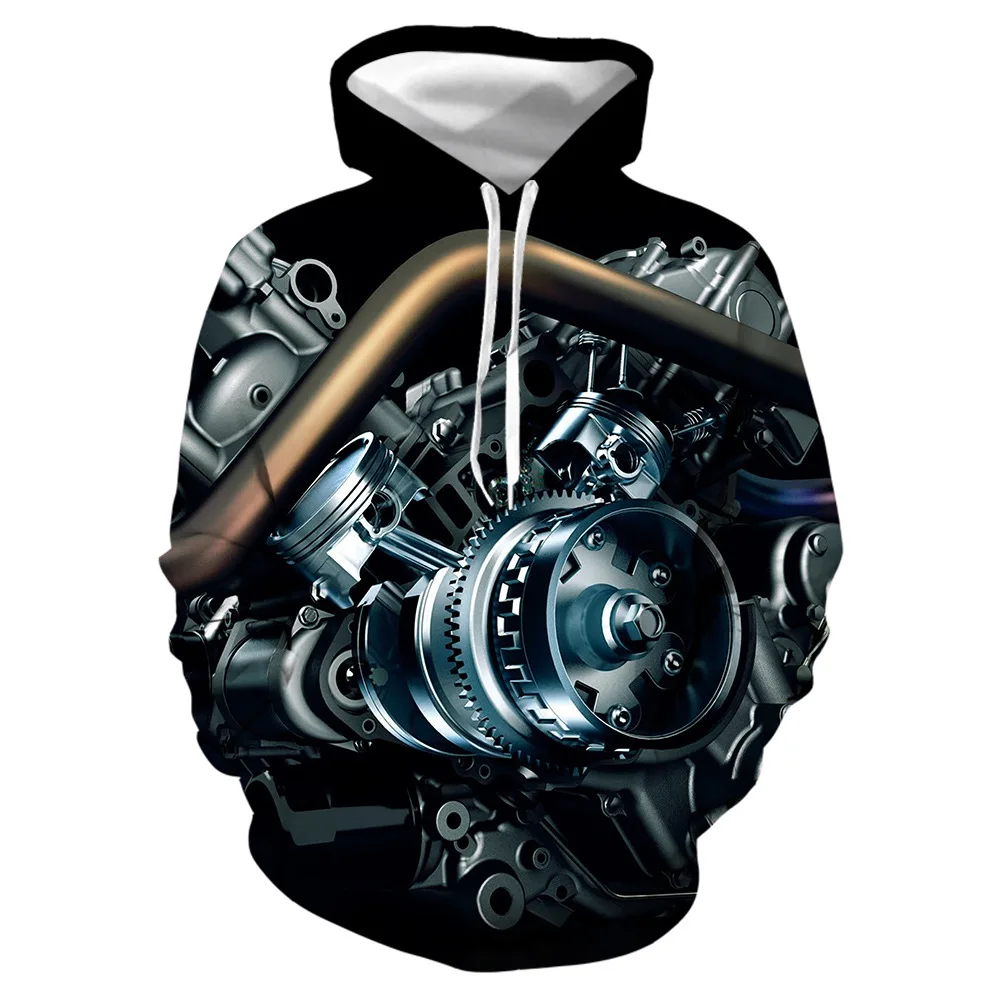 

New Autumn and Winter 3D Gorilla Animal Theme Digital Printing Sweater Fashion Pullover European-Size Hoodie