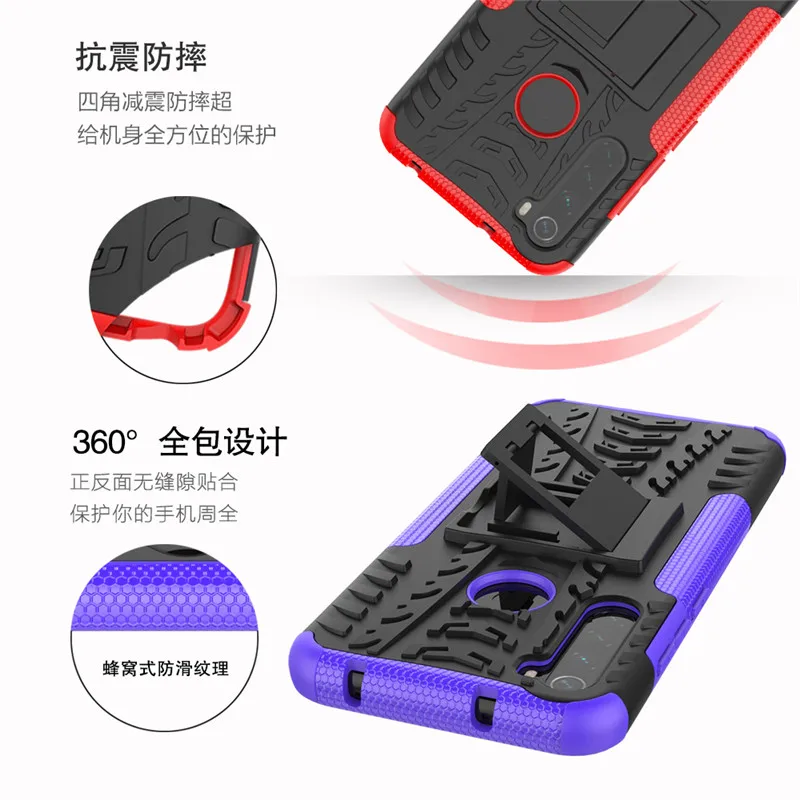 Чехол для Xiaomi Redmi Note 8 8T ударопрочный чехол-броня Pro задняя крышка телефона чехол |