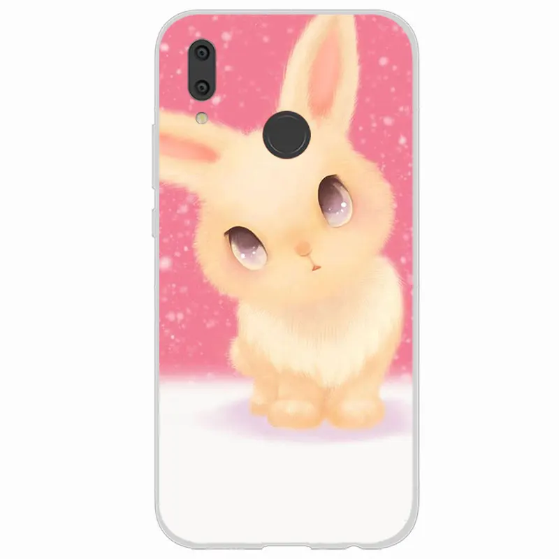 ТПУ задняя крышка для huawei Y3 Y5 Y6 Y7 2017 II Pro силиконовый мягкий чехол телефона с