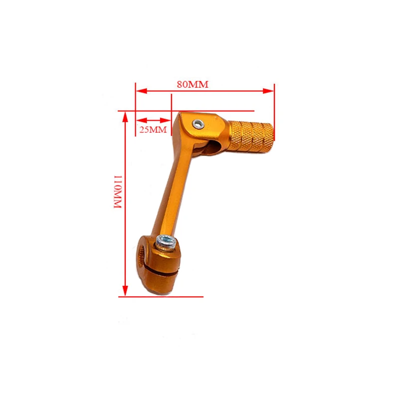 Складной алюминиевый рычаг переключения передач для мотоцикла с ЧПУ подходит Kayo