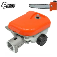 49 spline agricultural utility chainsaw gear head aluminum sturdy machine gear box forestry durable chainsaw parts replacement