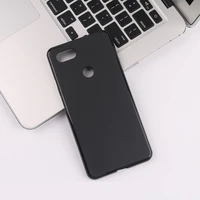 plain black tpu soft silicone protective back cover for google pixel 5a 5 4 3 2 4a 3a xl 4xl 2xl 3xl lite phone case