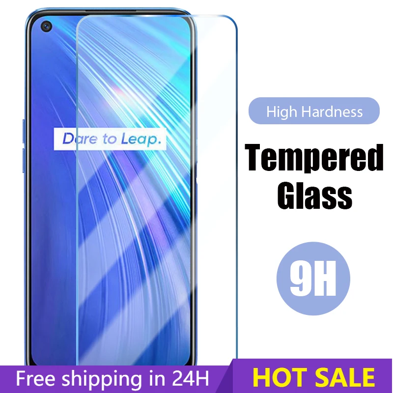 

Закаленное стекло для Realme 7 6 Pro 7i 6i Global, Защита экрана для realme X3 X7 X2 Pro XT X Lite X50 Pro X50M, фотопленки из стекла