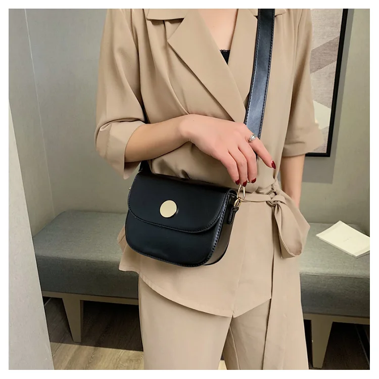 Маленькие сумки для женщин черная кожаная сумка дизайнерская женская через