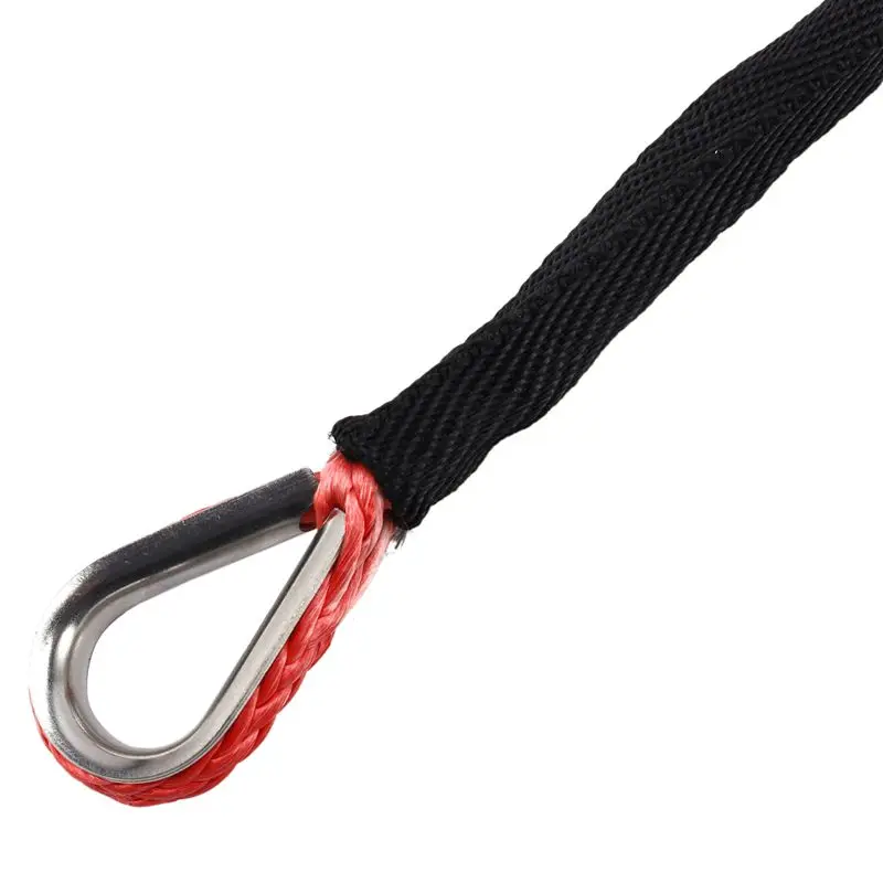 

Offroading Winch Rope1/4 Inch x 50 Feet Synthetic Winch Rope for 4x4/ATV/Etc