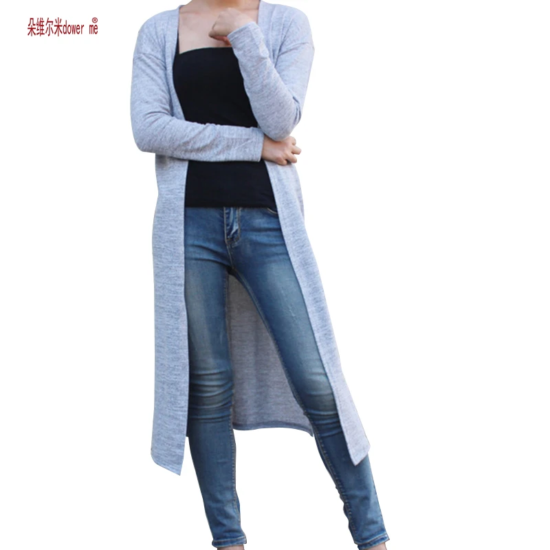 dower me drop shipping Cardigan Women Sweater casual Crochet Poncho Plus Size Coat long Sweaters vestidos Cardigans |