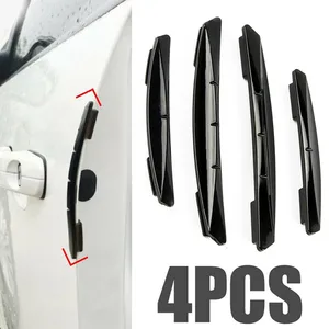 sale 4pcs car sticker door edge guards trim molding protection strip scratch protector car crash barriers door guard collision free global shipping