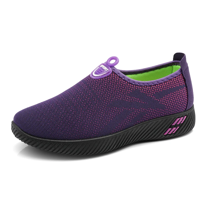 Женские кроссовки 2021 круглый носок светильник Удобная дышащая повседневная