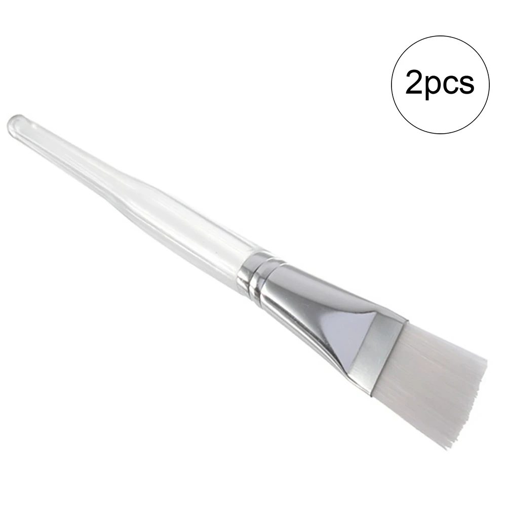 

2PCS Facial Mask Brushes Application Face Mask Brush Soft Synthetic Brushes Mud Mask Mixing Brush Makeup Brushes Cosmetic Tools