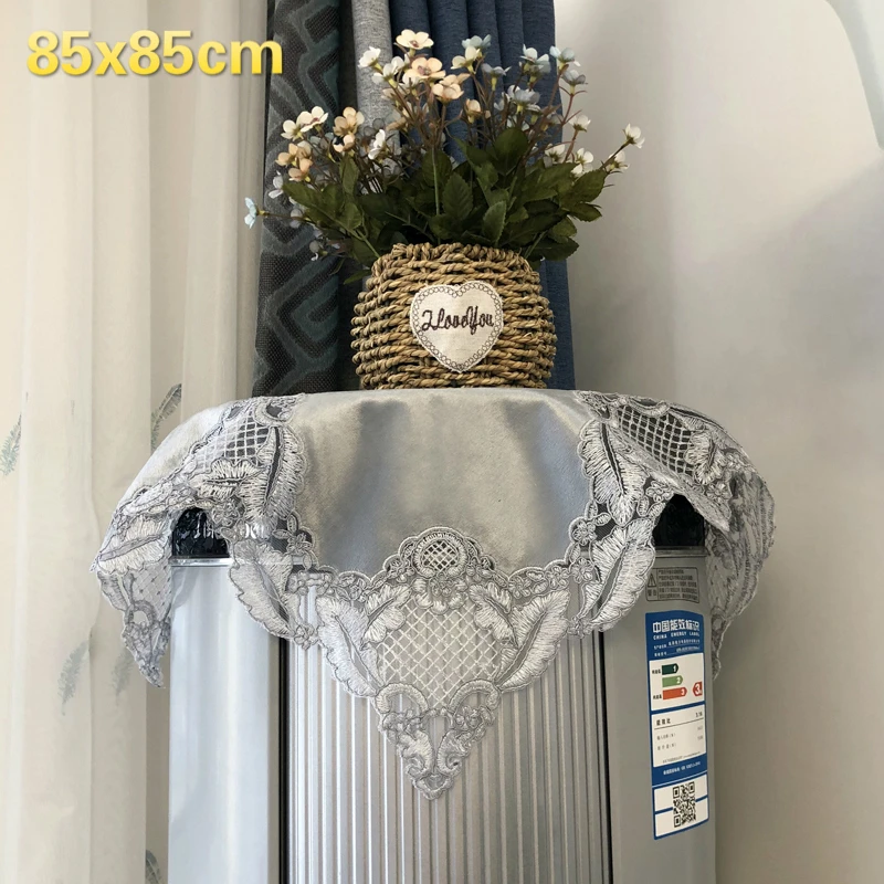 Бархатная кружевная вышитая скатерть в европейском стиле пылезащитная ткань для