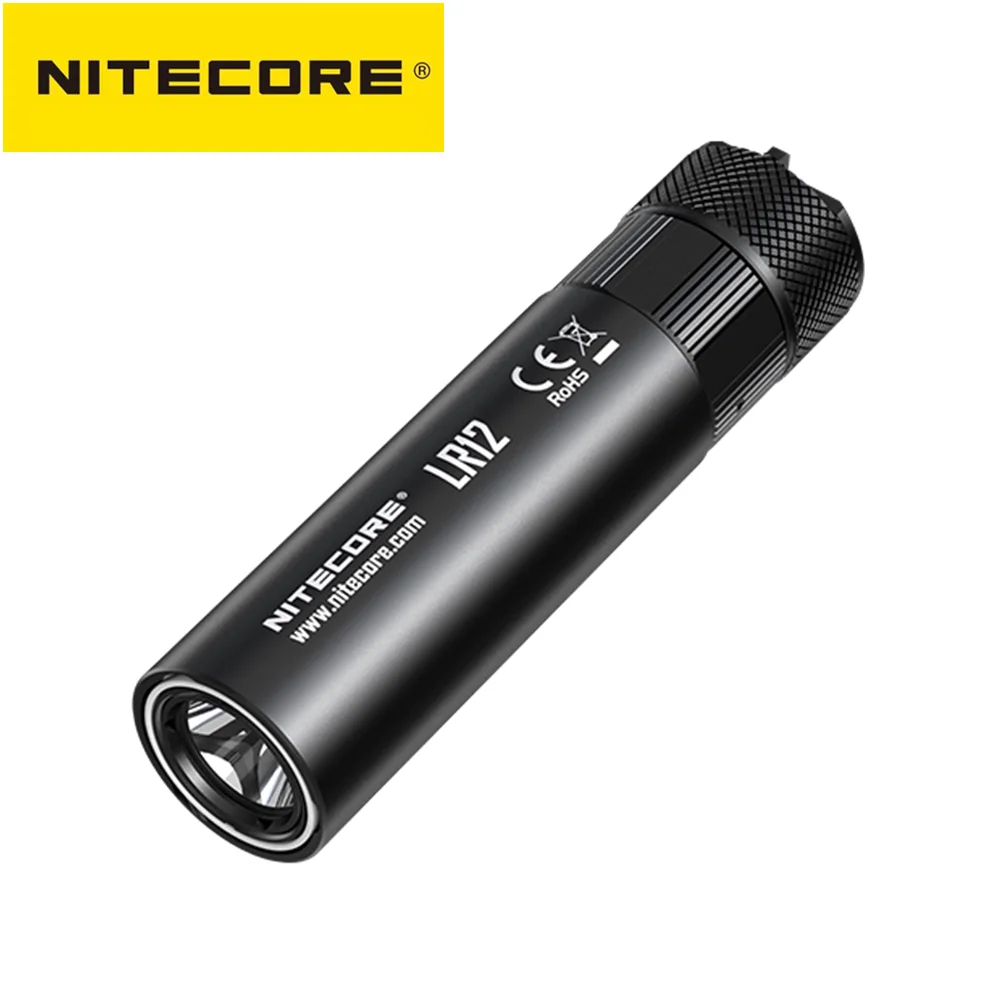 

Original NITECORE LR12 1000 lumens retractable flashlight camp light, using CREE XP-L HD V6 lamp bead lighting