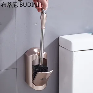 bathroom toilet brush holder set black square clean tool durable vertical toilet brush bathroom cleaning accessories free global shipping