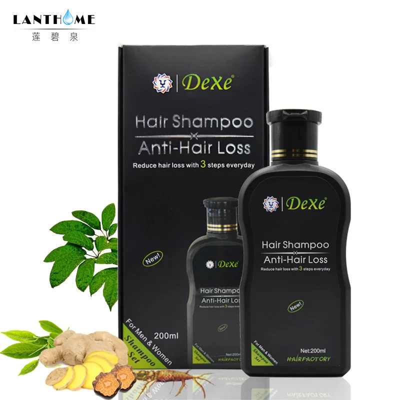 Набор для ухода за волосами Dexe антивыпадение волос китайский травяной продукт