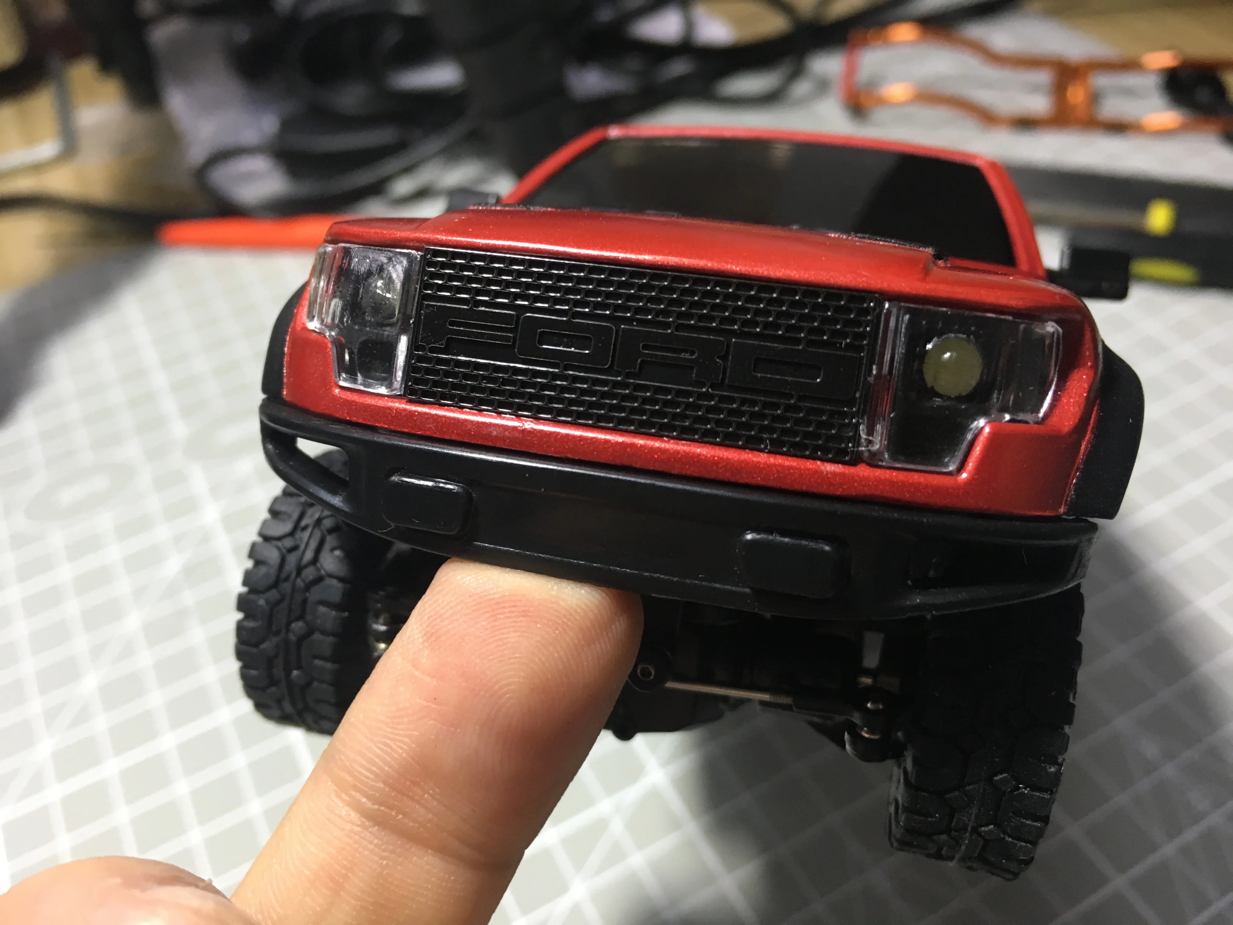 Orlandoo Hunter Rc Model Climbing Car Grille Net Stainless Steel Front Grid For Ford F150 | Игрушки и хобби