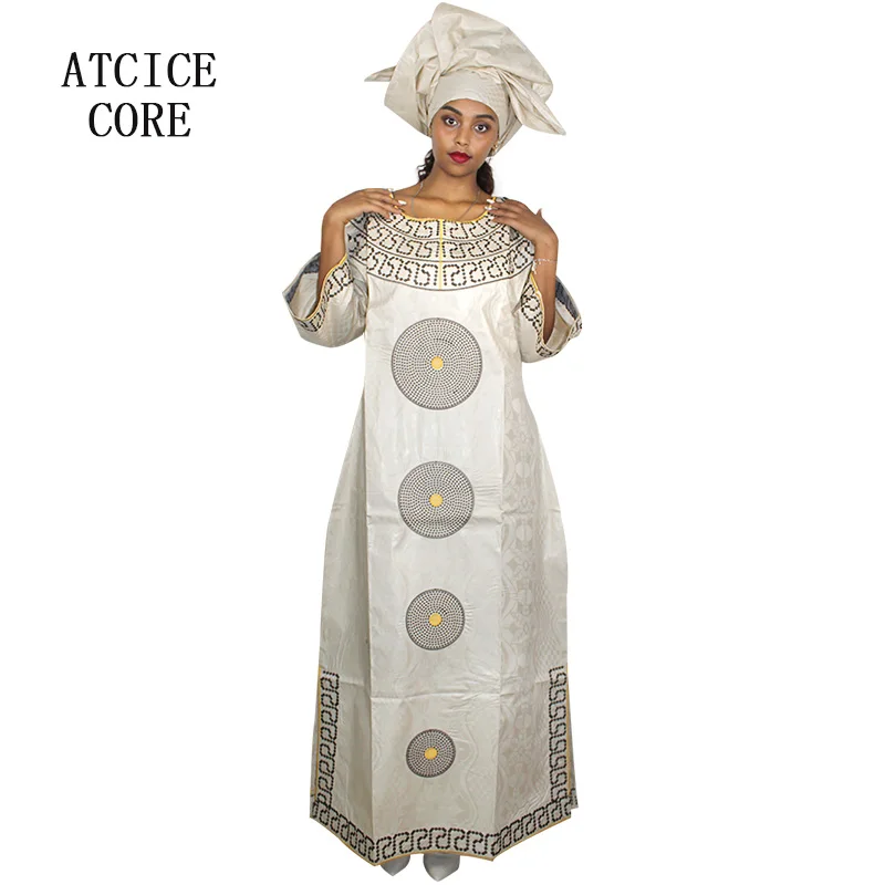 Женское платье с вышивкой длинное в африканском стиле LA112|Африканская одежда| |