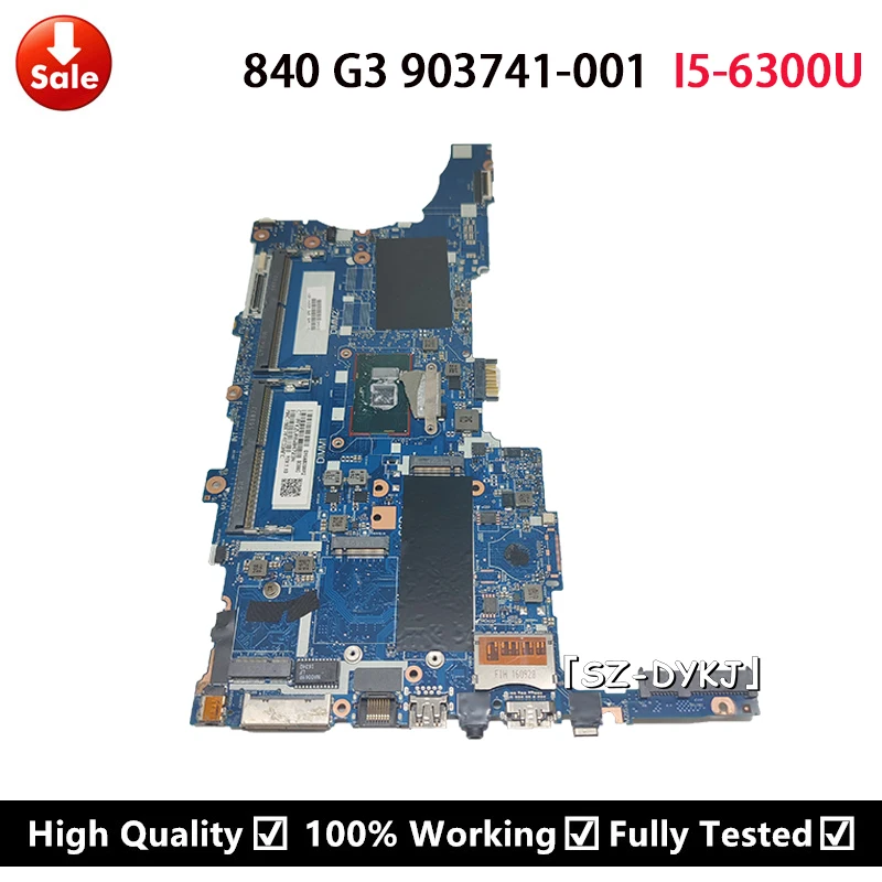 

Материнская плата для ноутбука HP ELITEBOOK 840 G3 850 G3 903741-001 903741-601 903741-501 6050A2822301-MB-A01