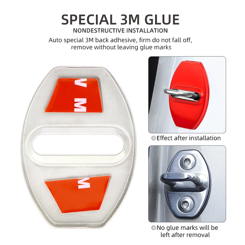 Крышка дверного замка автомобиля защита эмблемы от ржавчины для Volkswagen VW Golf Polo CC