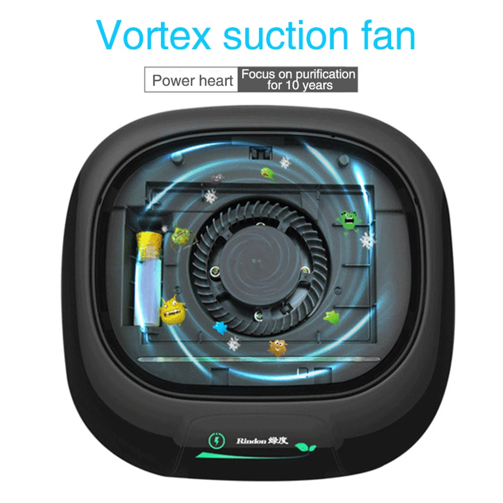 12V Интеллектуальный автомобильный очиститель воздуха кислородный бар