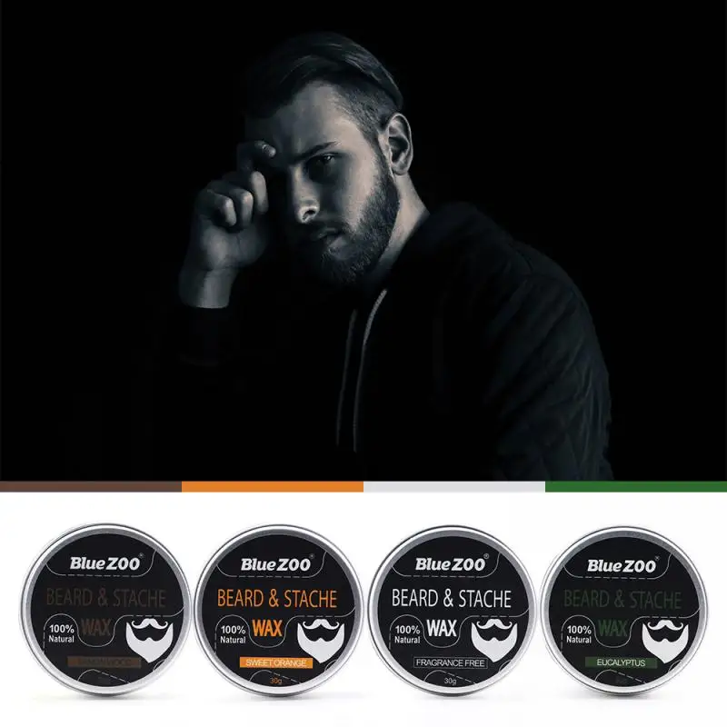 2019 г. лидер продаж 100% органический натуральный восковой бальзам для бороды