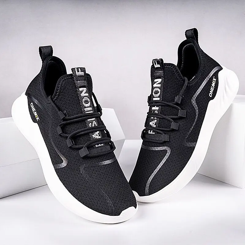 

Кроссовки ONEMIX мужские сетчатые, Легкие беговые кеды для спорта на открытом воздухе, для спортзала, ходьбы
