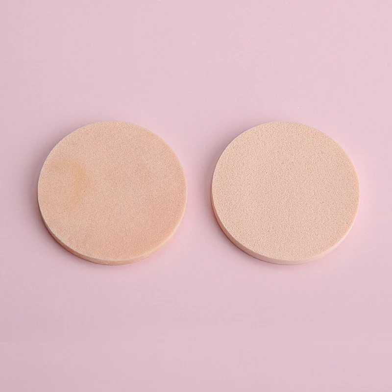 Губка для макияжа Набор слоеный круглый латексный Хлопок влажный и сухой BB крем