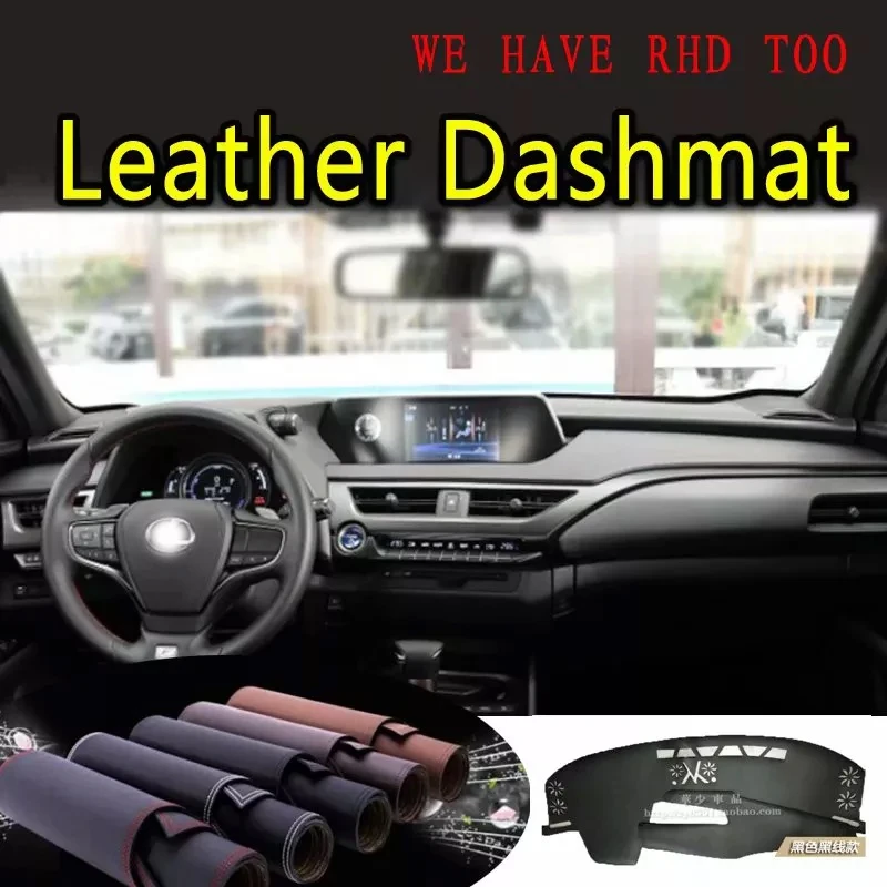 

For Lexus Ux200 UX 250h F-Sport 2018 2019 2020 2021 2022 Leather Dashmat Dashboard Cover Dash Mat Carpet Custom Car Styling