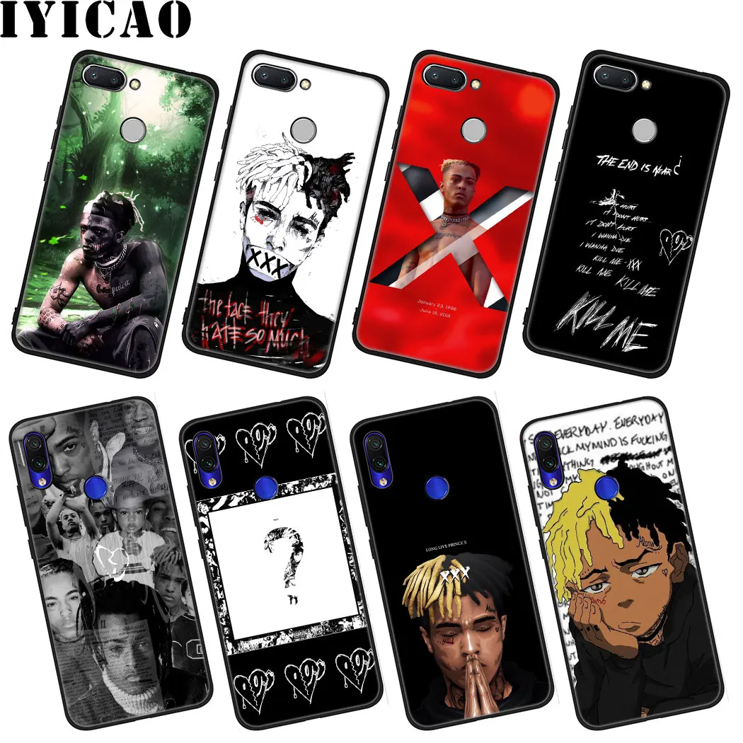 IYICAO реперские кепки XXXTentacion горячий мягкий силиконовый чехол для Xiaomi Redmi Go S2 K20 6 Pro