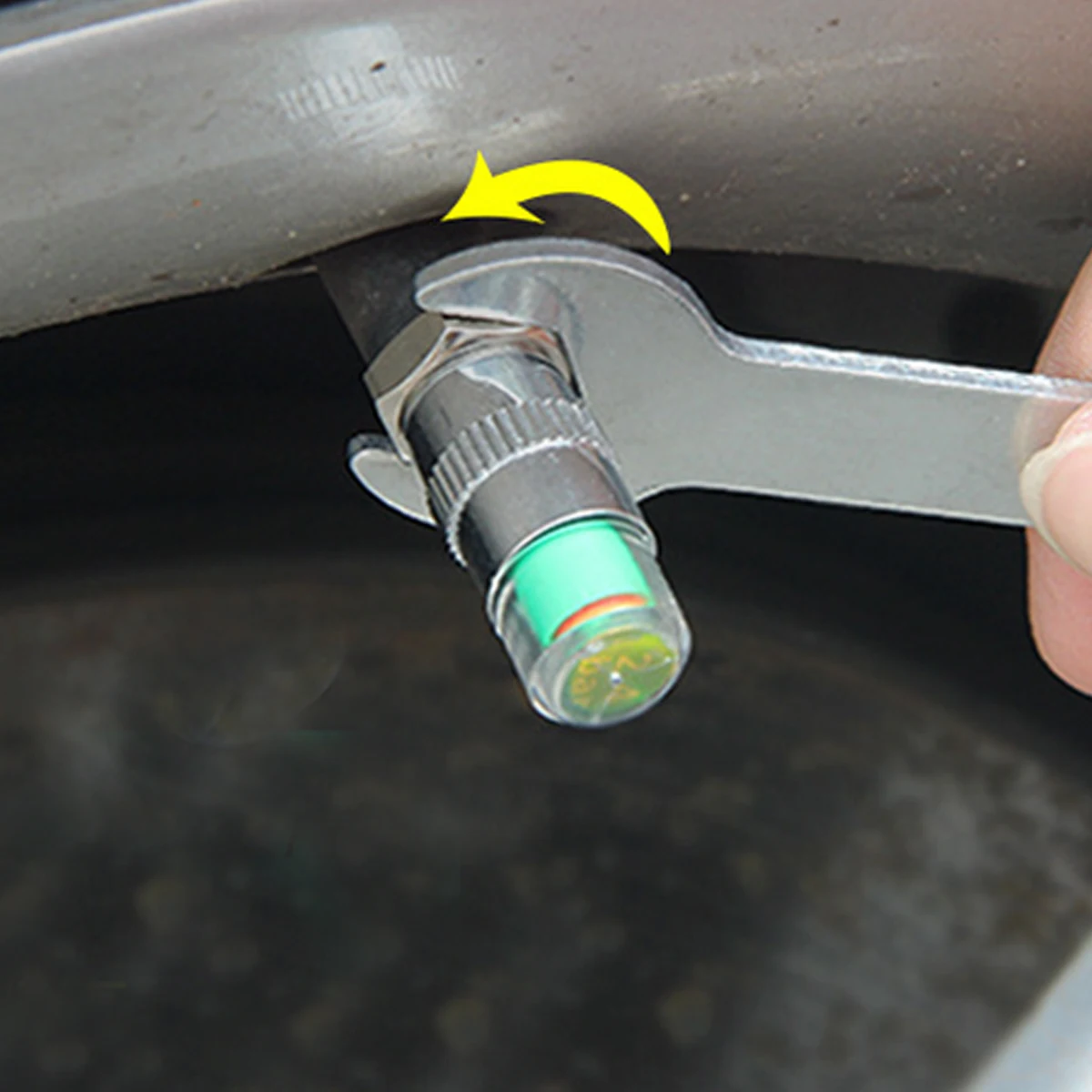 4 шт Противоугонный монитор давления в автомобильных шинах датчик крышек