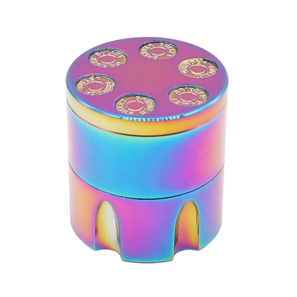 

3-Layers Herb Tobacco Spice Weeds Grass Grinder 33mm Smoke Crusher Hand Crank Muller Mill Pollinator Smoking Accessories