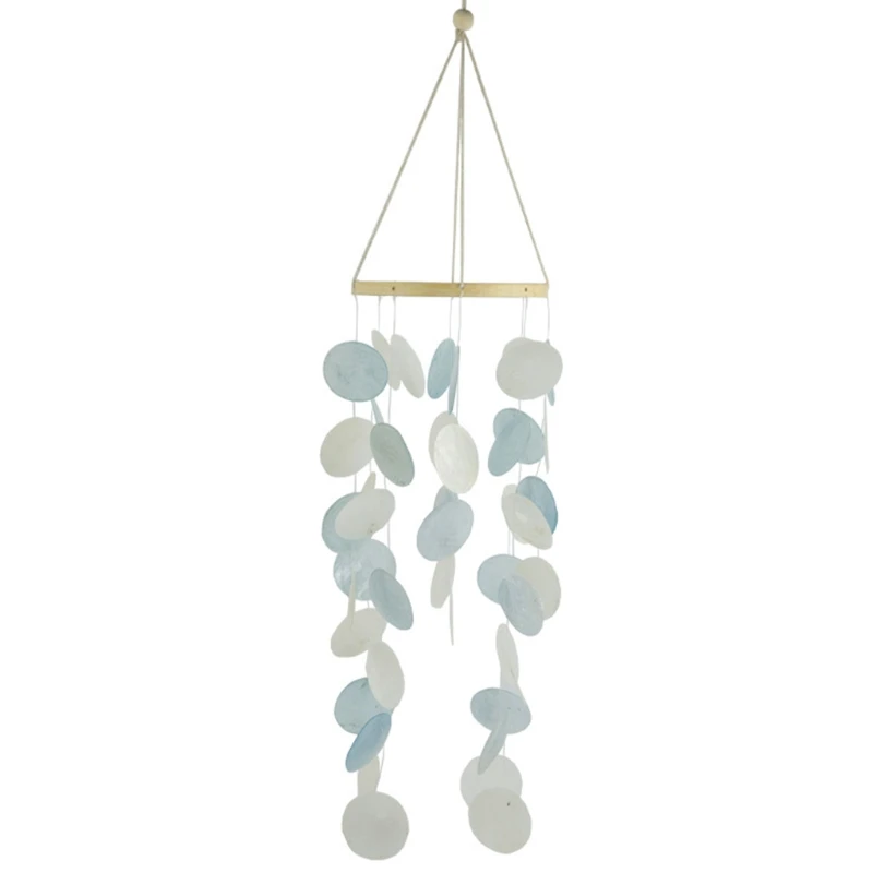

Natural Shells Wind Chimes Bedroom Balcony Room Windchimes Home Garden Decorations Creative Birthday Gifts