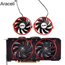 FDC10U12S9-C Cooler Fan Replace RX460 For XFX Radeon RX 460 Double Dissipation Graphics Card Cooling Fan