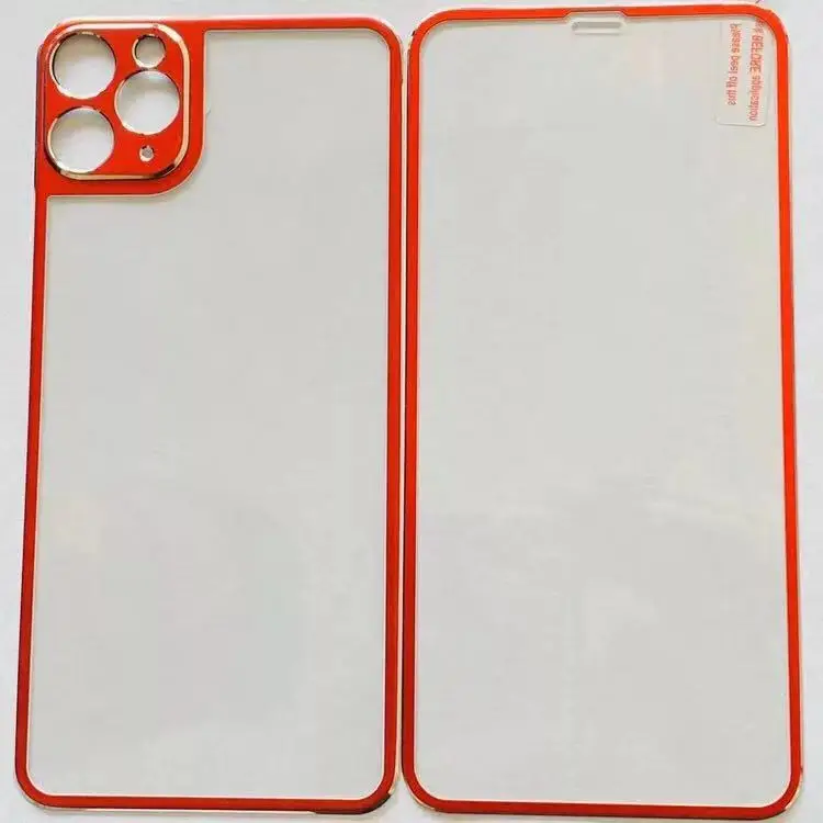 10pcs Front + Back 3D Full Screen Alloy Titanium Protector Tempered Glass Film For iPhone 11 Pro MAX Cover | Мобильные телефоны и