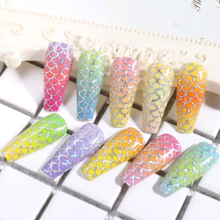 S-образная Фольга для ногтей с градиентом | Красота и здоровье