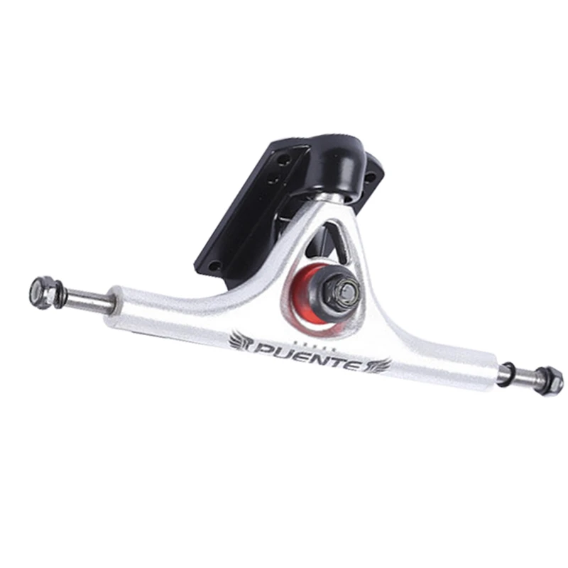 

PUENTE 2Pcs 7Inch Aluminum Trucks Skateboard Truck Accessory Bridge Bracket Trucks Skateboard Longboard Truck
