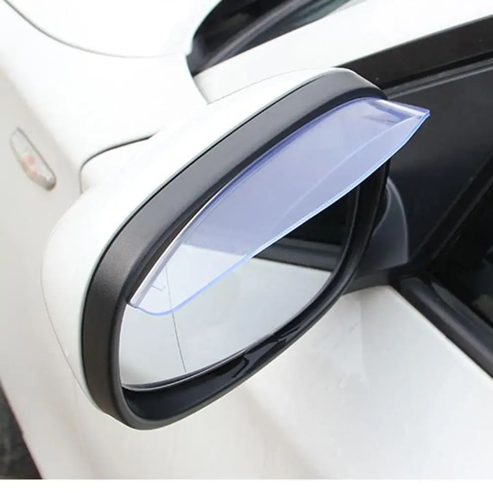 

1 Pair Of Car Rearview Mirror Shelters Rainproof Mirrors Rain And Rain Eyebrows Three-dimensional Convex Design