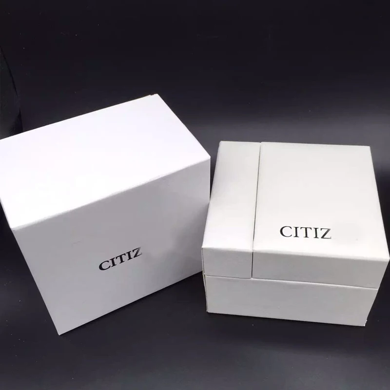 

Citiz watch packaging box, original authentic gift box, high-end watch box counter, man female models