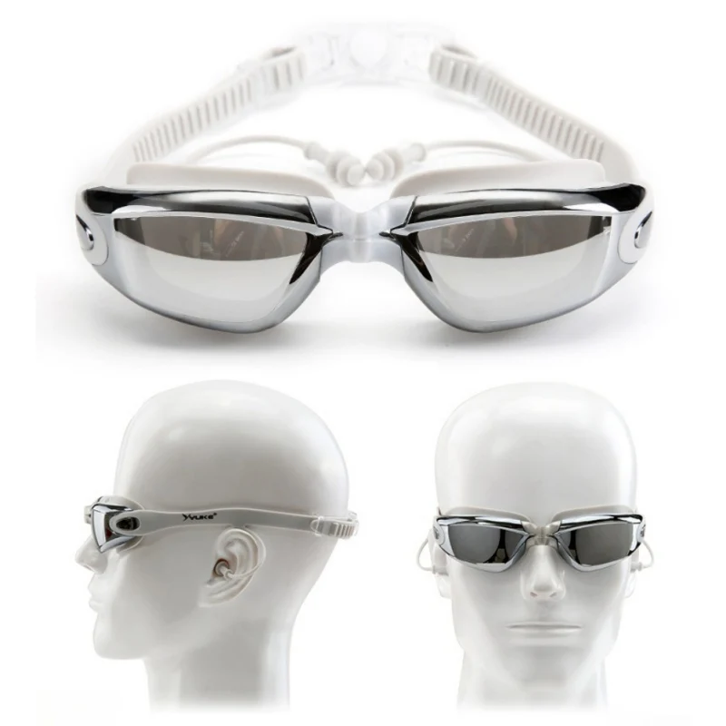 Новинка набор шапок для плавания большая шапочка мужские очки дайвинга