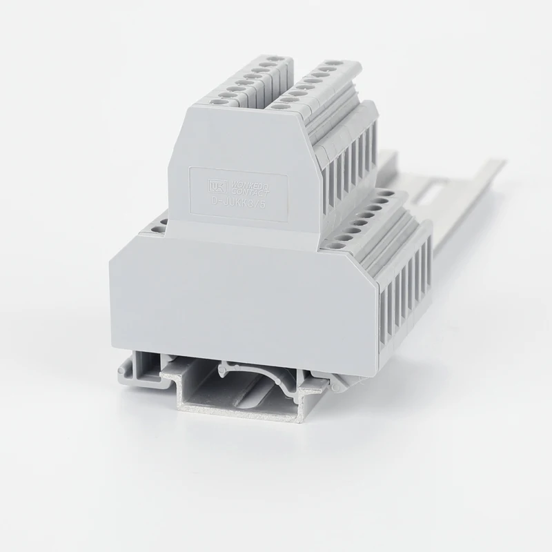 D UKK3/5 для UKK 3 и 5 клеммные блоки аксессуары Торцевая крышка пластины din рейка 10