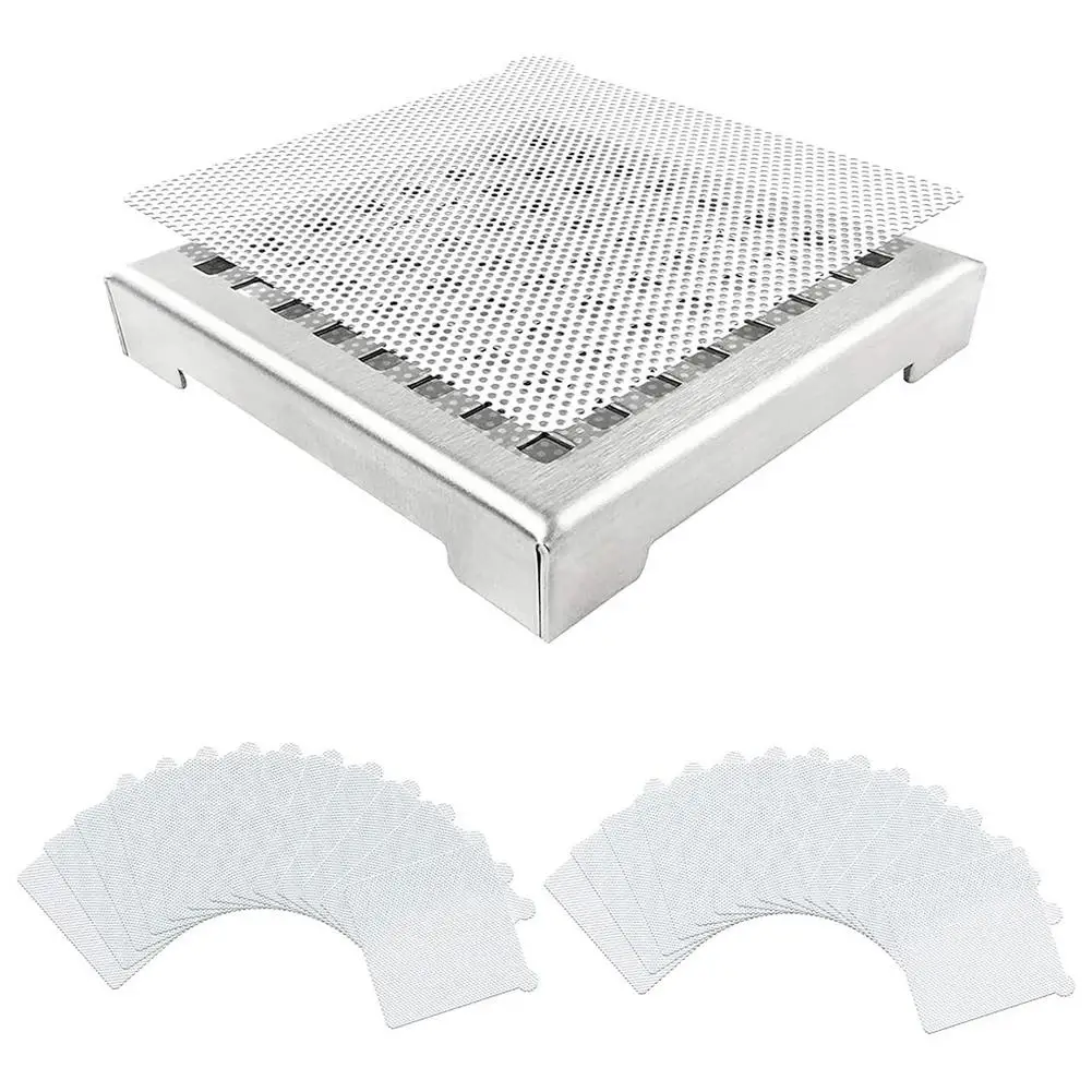 

25pcs Disposable Shower Stoppers For Kitchen Drain Hair Catcher Mesh Stickers Diversified Bathroom Hair Stoppers