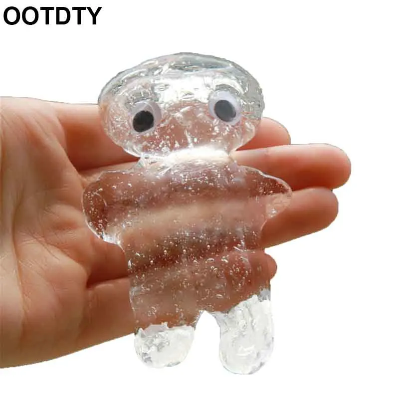 

Transparent Slime Toys Never Dry No Borax Crystal Glue Plasticine Clay Kids Antistress Toy Supplies