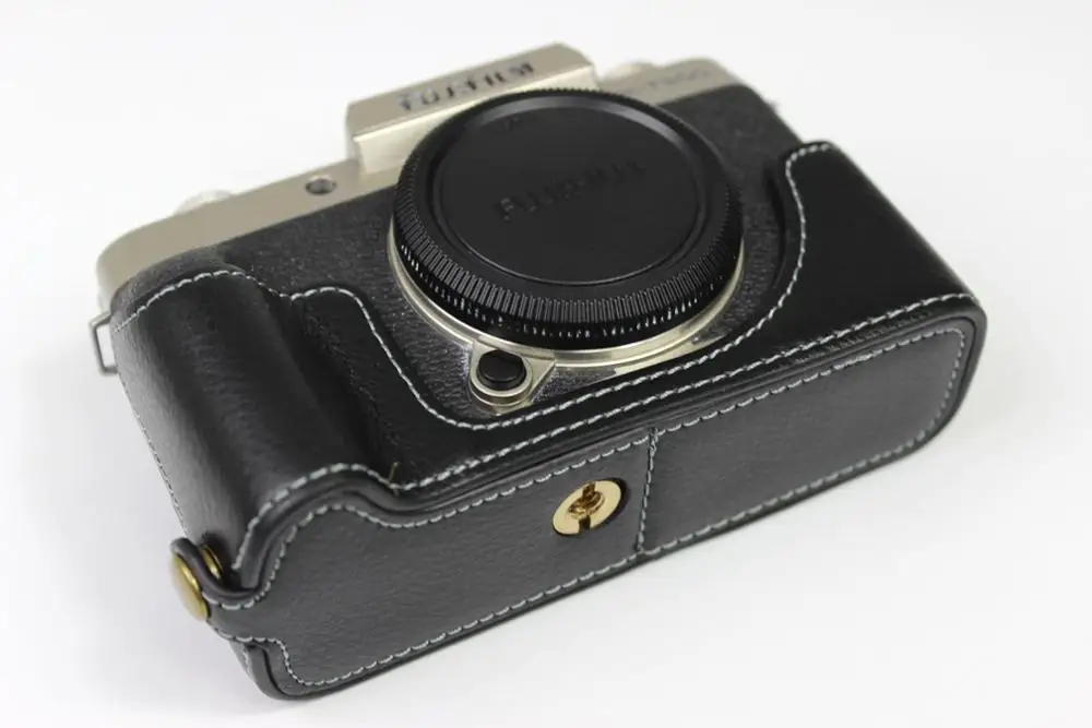 Чехол из натуральной кожи для фотоаппарата Fujifilm Fuji | Электроника
